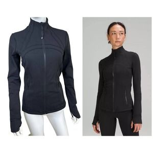 LULULEMON Define Jacket Luon Sz 8 Black NWOT
